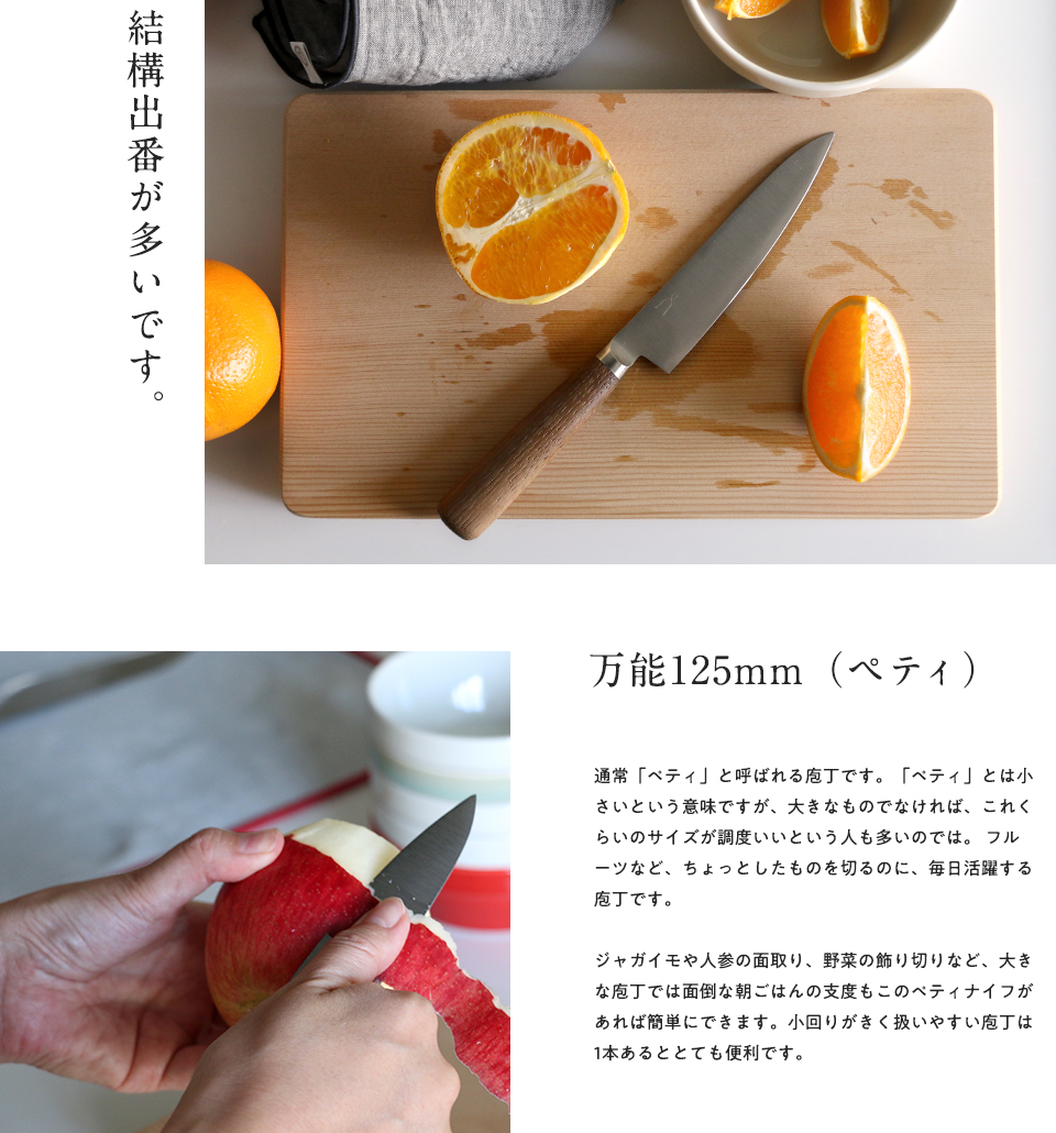 一度は使ってみたい タダフサの庖丁