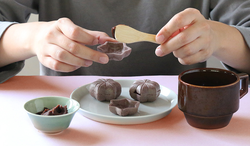 【わたしの好きなもの】麻の葉もなか チョコ