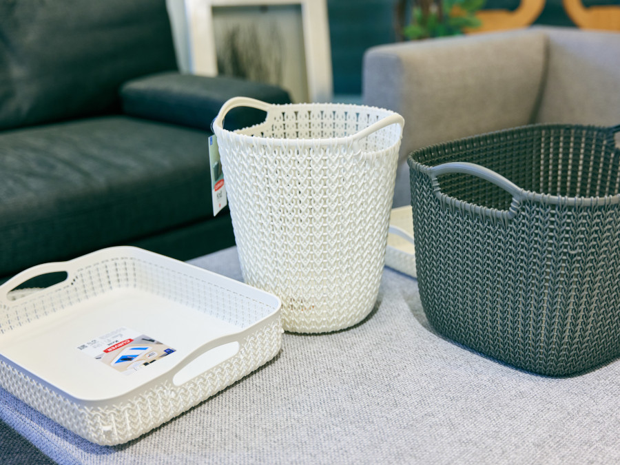 プラスチックなのに<br>まるでホンモノのニットみたい！
